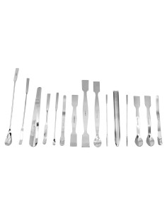 Juego de 15 Piezas de Cucharas y Espátulas EISCO - Acero Inoxidable