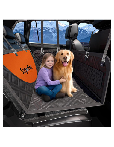 Funda de Asiento para Perros SugarFox - Impermeable y Resistente