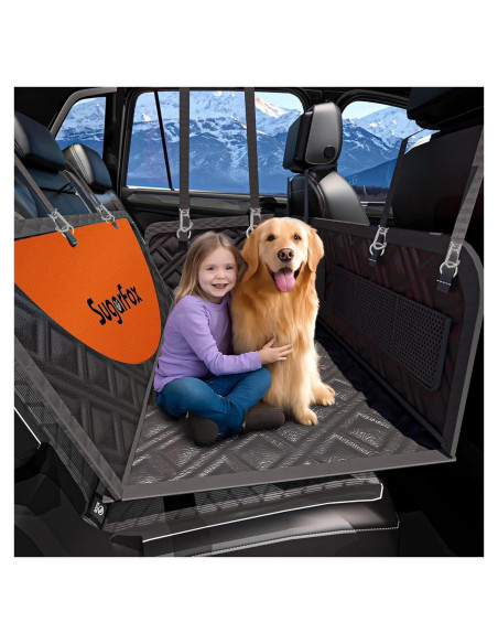 Funda de Asiento para Perros SugarFox - Impermeable y Resistente