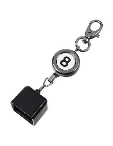 Soporte de Tiza de Billar FdcLixuvol Retráctil Negro