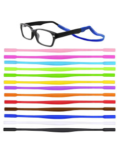 12 Soportes para Gafas - Correas Deportivas de Silicona