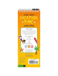 Wipe Clean Activities: Vacation Time (Wipe Clean Activity Books) 2