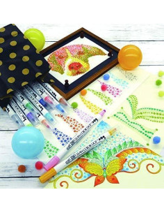 Marcadores Kuretake Zig Clean Colour Dot Set 4 Pzas 0.5mm 2
