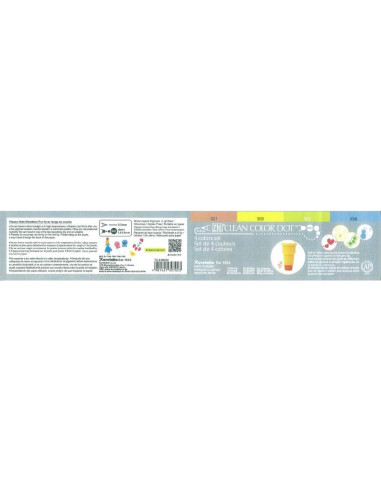 Marcadores Kuretake Zig Clean Colour Dot Set 4 Pzas 0.5mm