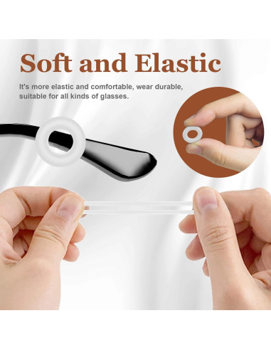 14 Pares de Fundas Antideslizantes para Gafas - SMARTTOP