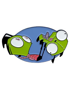 Pin Coleccionable Zim Haciendo Ejercicio - Invader Zim