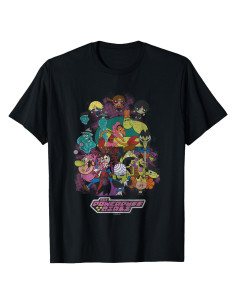 Playera gráfica Powerpuff Girls Villanos - Hombre - Ligera
