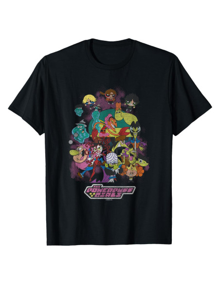 Playera gráfica Powerpuff Girls Villanos - Hombre - Ligera