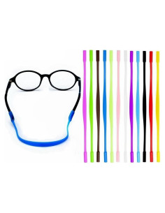 Wittocs 12 Colores Correa Antideslizante para Gafas Niños