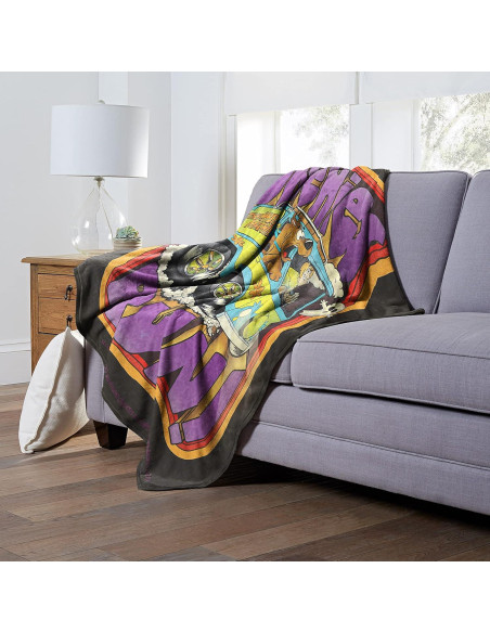 Manta de Toque de Seda Scooby-Doo Northwest 127x152 cm Munchies Run