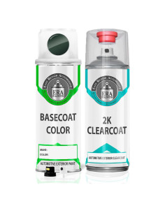 Pintura Automotriz Spray ERA 2K 12oz Verde Bosque TOYOTA 6R1