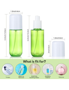 Botella de Spray Bynccea 100ml Recargable A Prueba de Fugas 2