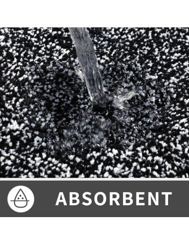 Alfombra de Baño Antideslizante Yimobra 61x43 cm Microfibra