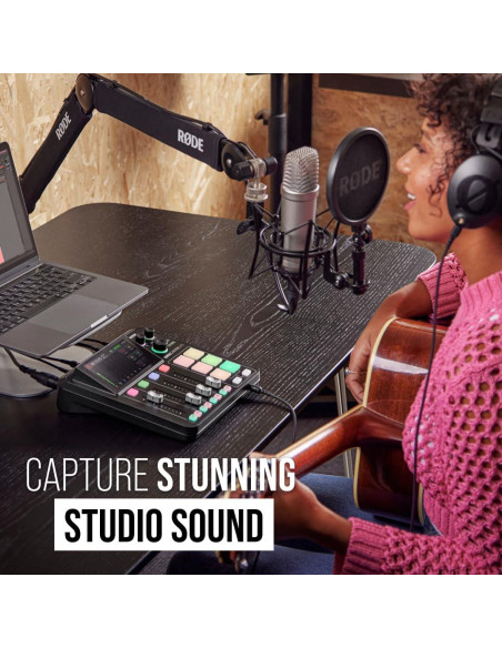 RDECaster Duo - Estudio de Producción Todo-en-Uno Negro