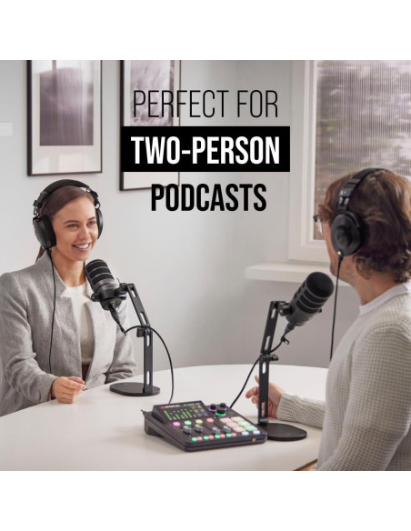 RDECaster Duo - Estudio de Producción Todo-en-Uno Negro