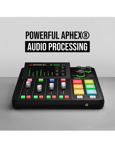 RDECaster Duo - Estudio de Producción Todo-en-Uno Negro