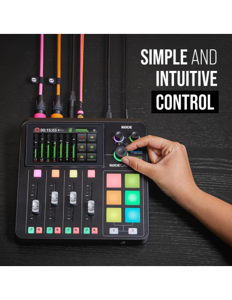 RDECaster Duo - Estudio de Producción Todo-en-Uno Negro