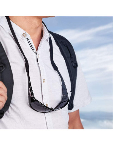 Correa de Gafas Ajustable Lanyard 2 Colores Unisex