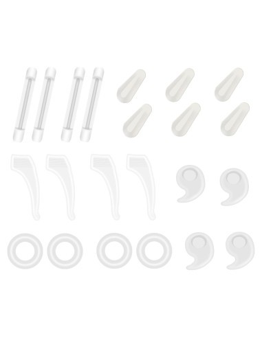 Ganchos Antideslizantes para Gafas de Oído - Silicona 6 Piezas