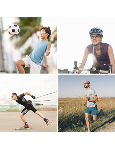 Ganchos Antideslizantes para Gafas de Oído - Silicona 6 Piezas