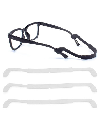 Correa para Gafas Silicona 26 cm Antideslizante 3 Pcs