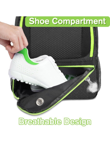 Mochila de Fútbol YOREPEK 6106 Resistente al Agua 28L