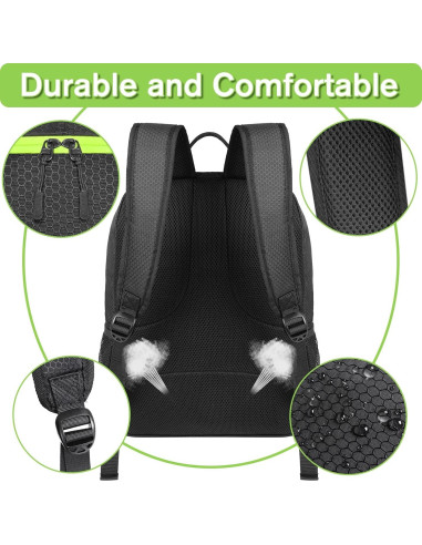 Mochila de Fútbol YOREPEK 6106 Resistente al Agua 28L