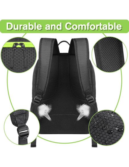 Mochila de Fútbol YOREPEK 6106 Resistente al Agua 28L