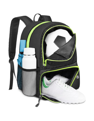 Mochila de Fútbol YOREPEK 6106 Resistente al Agua 28L