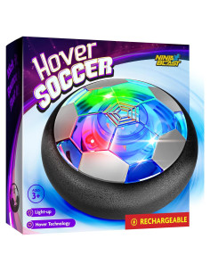 Bola de Fútbol Iluminada Ninja Blast Hover - Juguete Interior