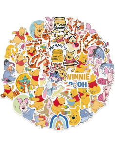 50 Pegatinas de Caricaturas Wanhuatong - Vinilo Impermeable 2