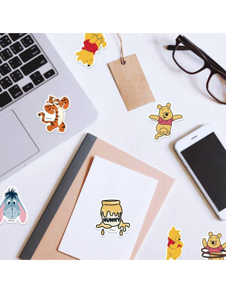 50 Pegatinas de Caricaturas Wanhuatong - Vinilo Impermeable