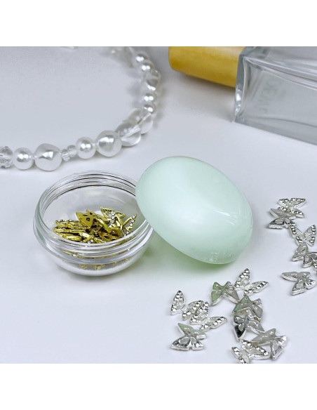 5 Tarros de Viaje GAQWOK 10ml para Cremas y Lociones