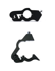 Cerradura Antirrobo QWORK para Bicicleta y Scooter - 2 Pcs 2