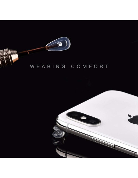 Almohadillas de Silicona BEHLINE 14mm para Gafas - 5 Pares