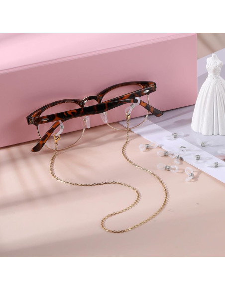 80 Anillos de Silicona para Gafas InnoHHustle Ajustables