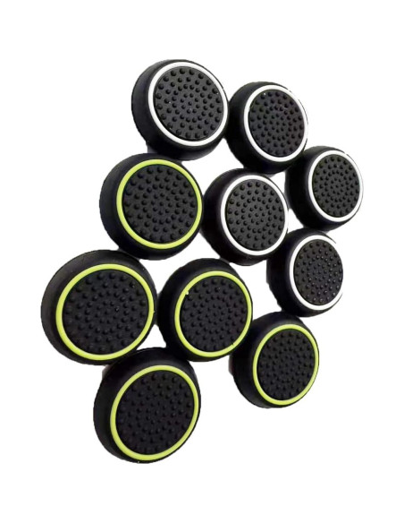 10 Piezas Tapa de Joystick Silicona UPONEW para PS3/PS4/PS5