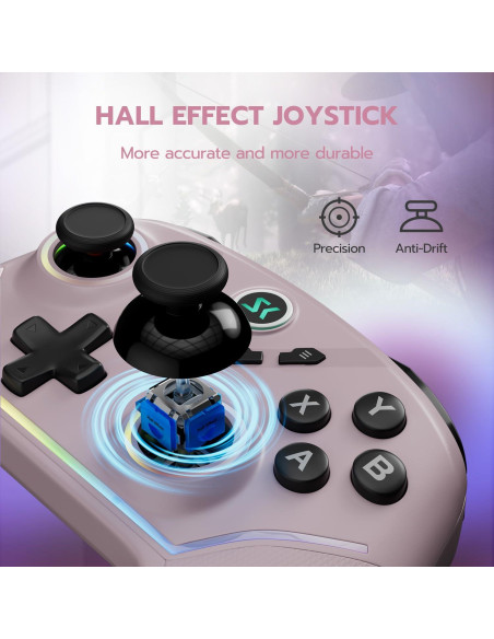 Controlador Inalámbrico ISHAKO para Juegos - 1000Hz, 1200mAh