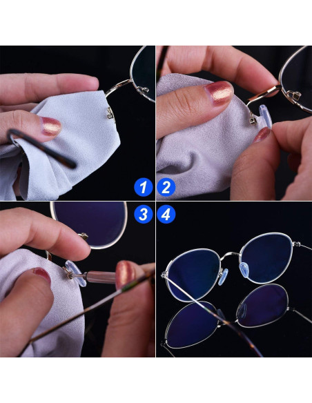 Almohadillas de Silicona BEHLINE 14mm para Gafas - 5 Pares