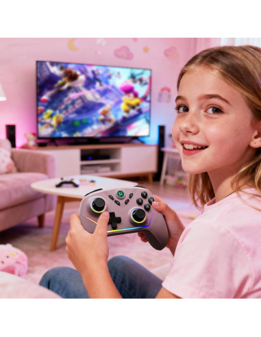 Controlador Inalámbrico ISHAKO para Juegos - 1000Hz, 1200mAh