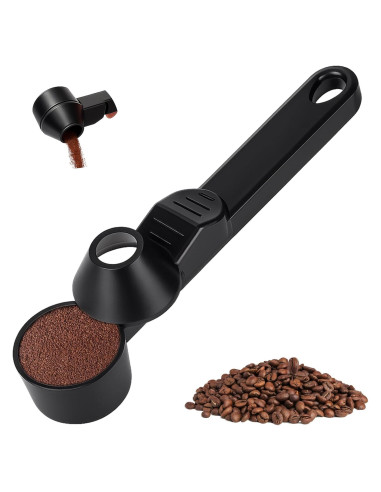 Cucharón y embudo Palksky para cápsulas K reutilizables 30 ml