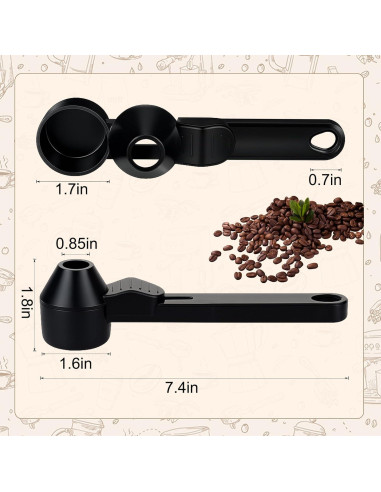 Cucharón y embudo Palksky para cápsulas K reutilizables 30 ml