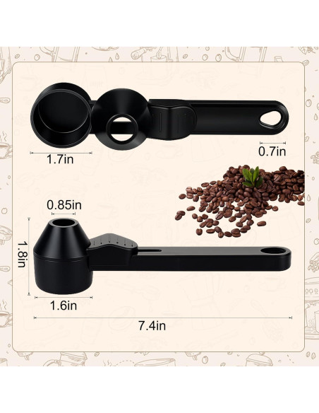 Cucharón y embudo Palksky para cápsulas K reutilizables 30 ml