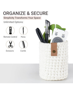 Soporte para Gafas Dahey - Organizador Antirayaduras Blanco 2