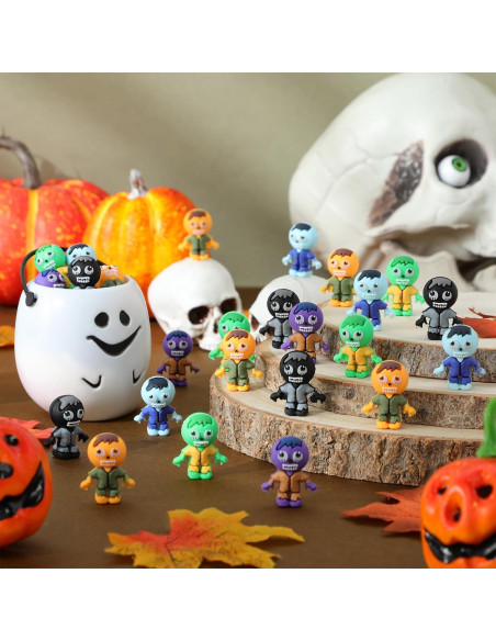 60 Figuras Mini Zombies Halloween VioraWhite 3.5x2 CM