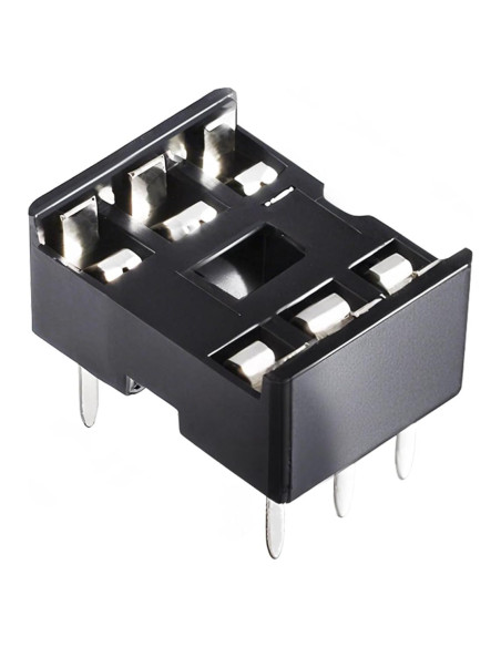 10 Piezas Zócalo IC DIP 6 Pines 2.54mm FOCMKEAS