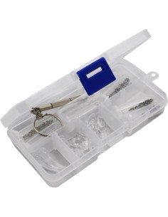 Kit de reparación de gafas Motanar con tornillos y almohadillas 2