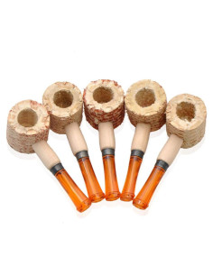 Pipas de Maíz KYSUN - Set de 5 Unidades para Fumar