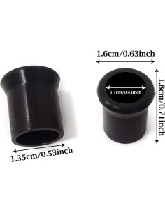 Agarre de Silicona para Pipa de Tabaco Honbay 30PCS 11mm 2
