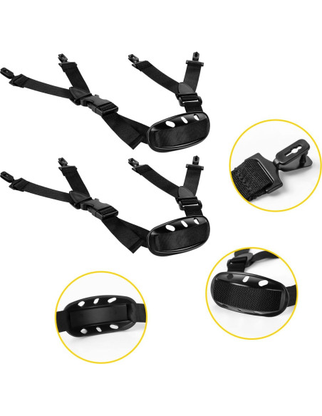 4 Correas de Barbilla Elásticas para Casco Universal BNJZWJJ